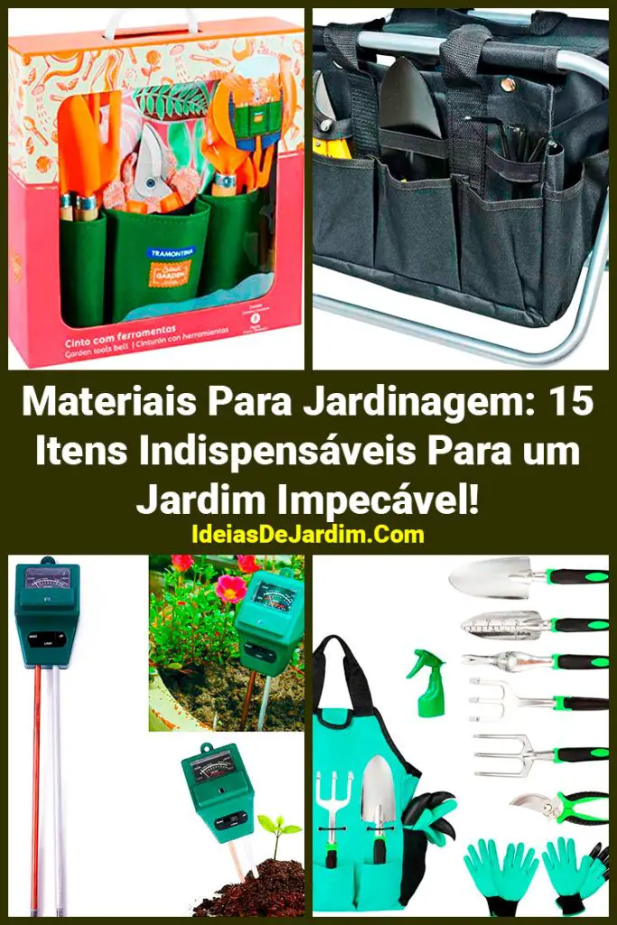 Materiais Para Jardinagem 15 Itens Indispensáveis